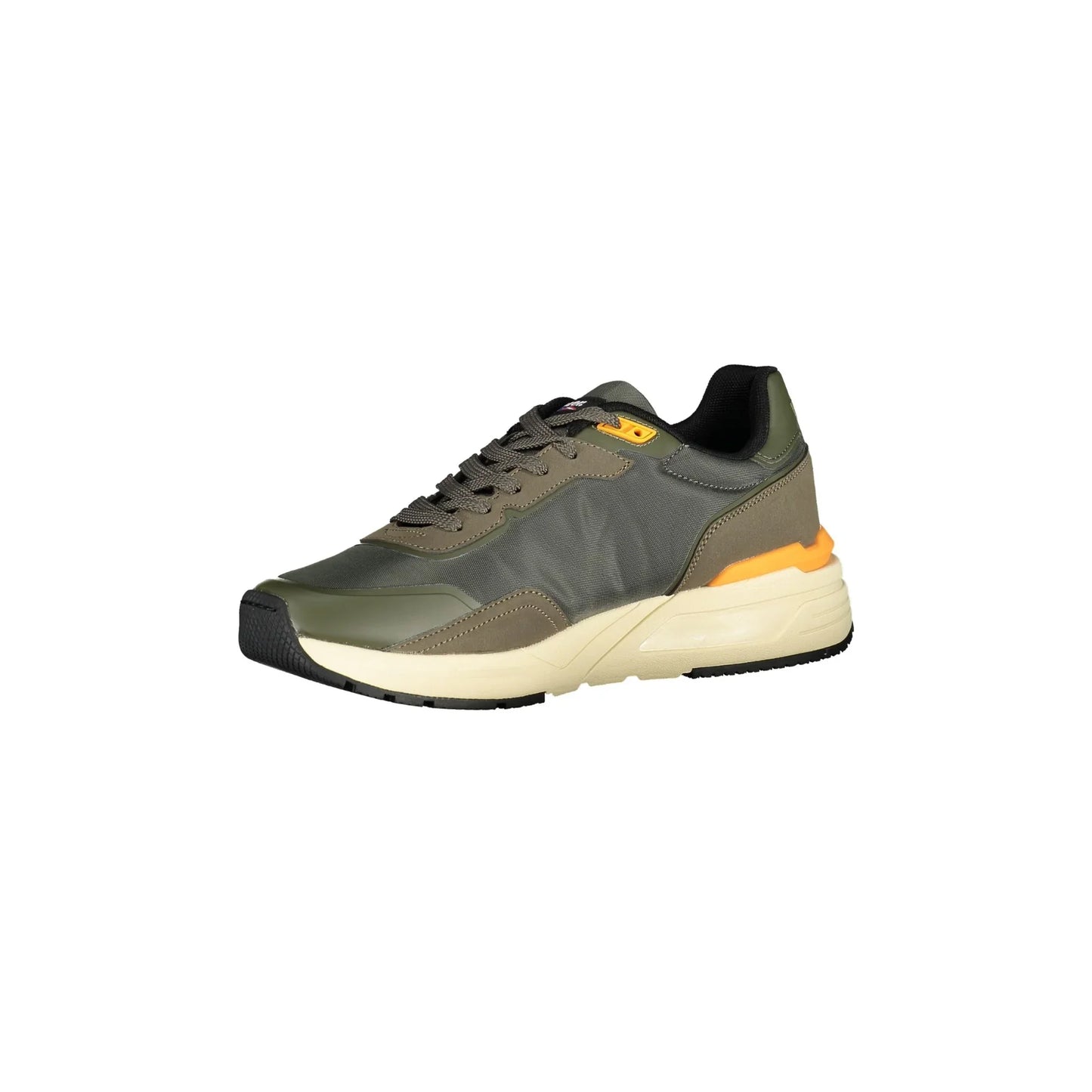 BLAUER Herren-Sneaker in Grün mit kontrastierenden Details