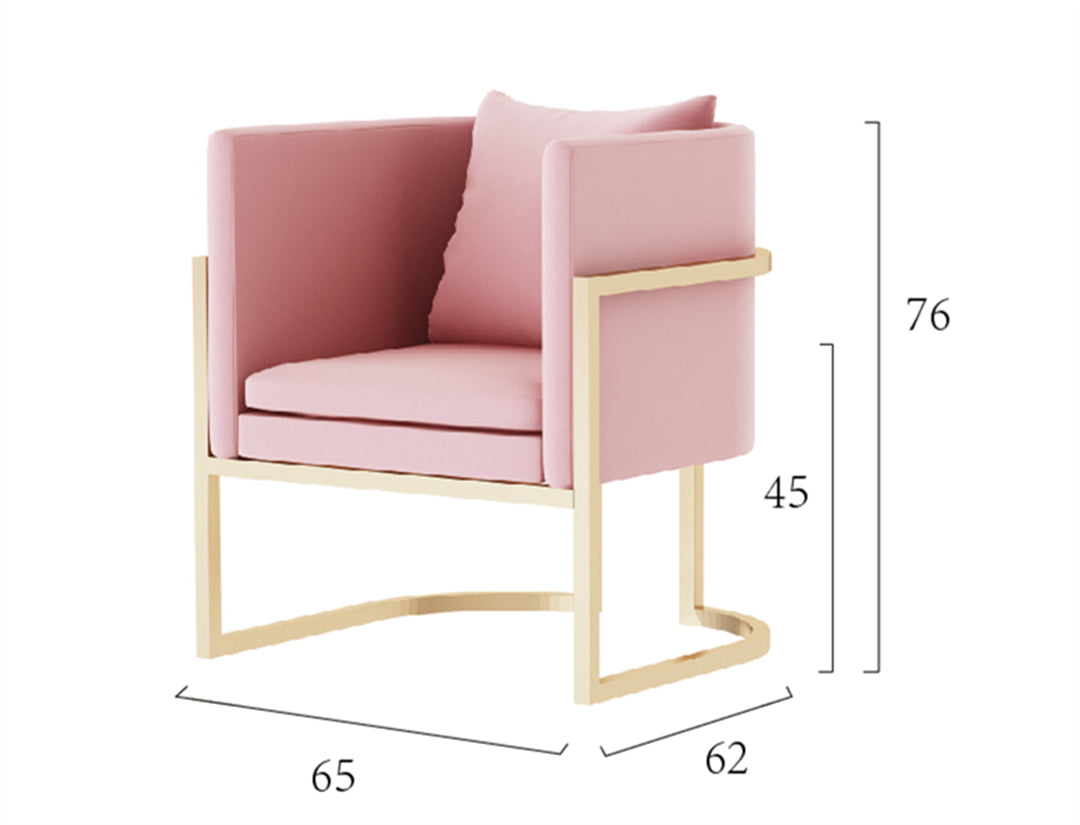 U-förmiger Sessel. Maximaler Komfort. Für den privaten und gewerblichen Gebrauch. Hohe Qualität. 65 x 62 x 76 cm