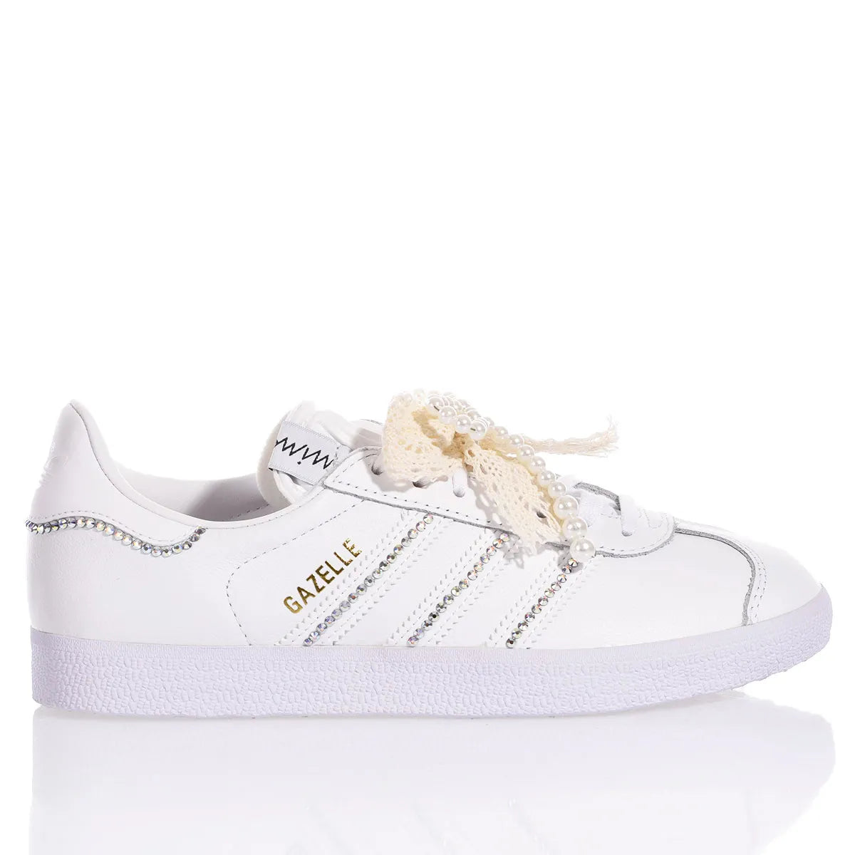 Adidas Gazelle Weiß Glam