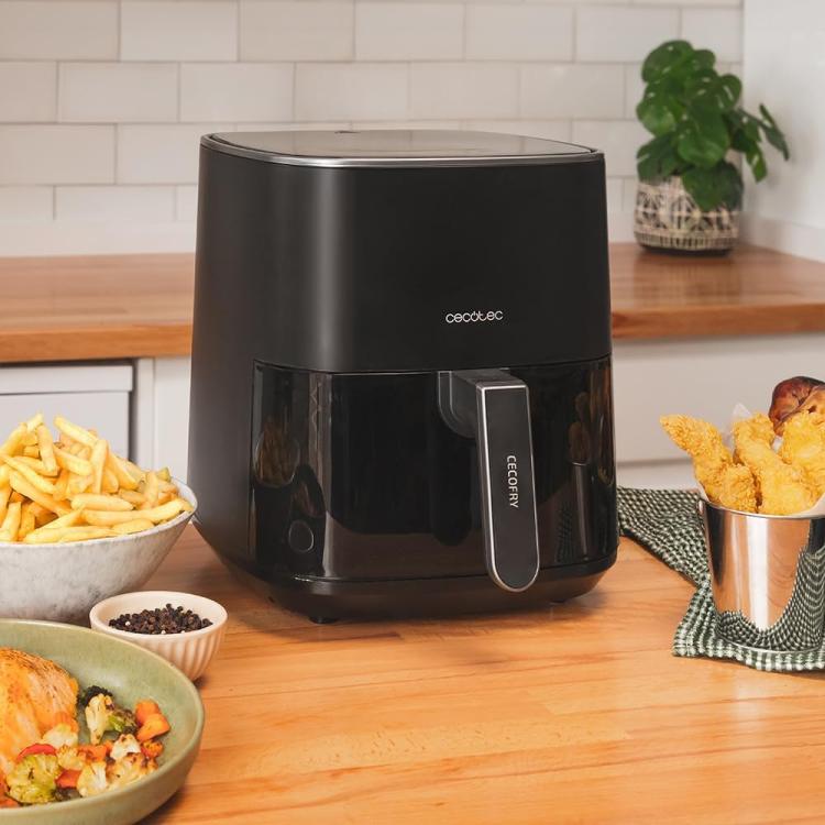 Cecotec Heißluftfritteuse 5,5 l Digital Cecofry Fantastik 5500 Heißluftfritteuse 1500 W