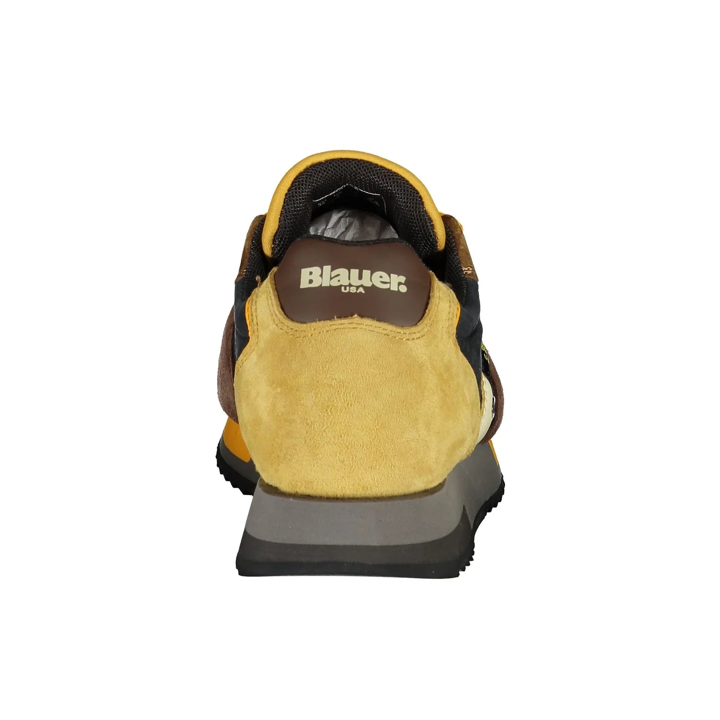 BLAUER Herren-Sneaker, braun, mit Schnürung und Logo