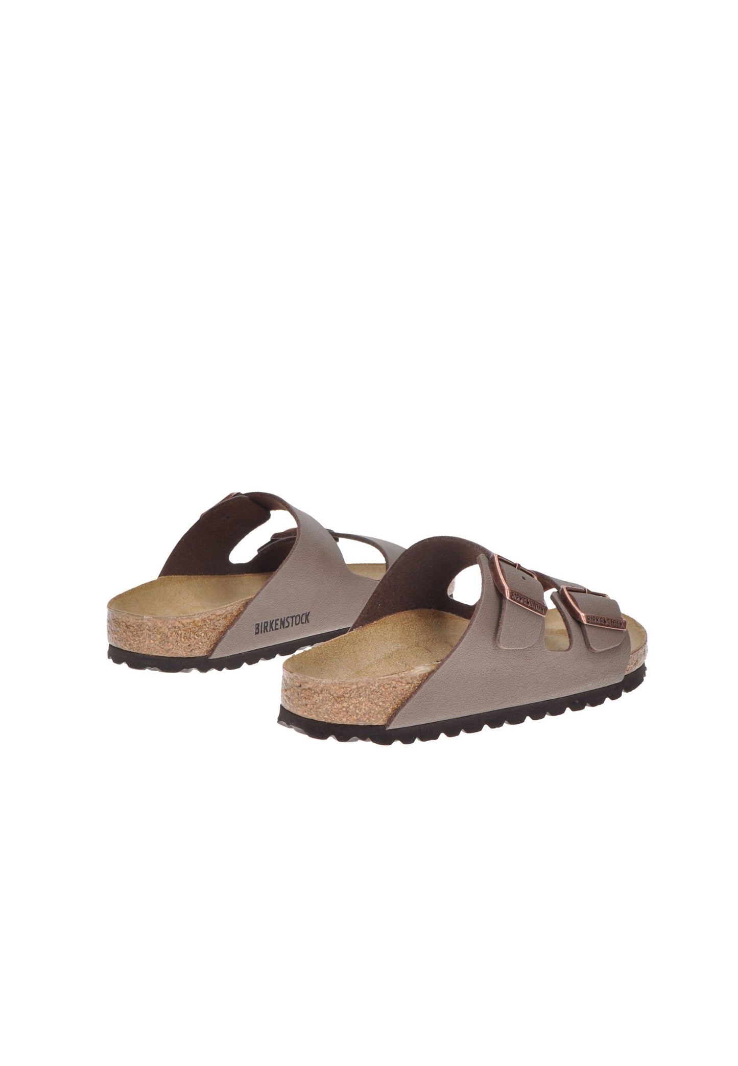 Sandalo Birkenstock 151183 Arizona BS, due cinturini regolabili, suola in EVA e plantare anatomico in sughero.