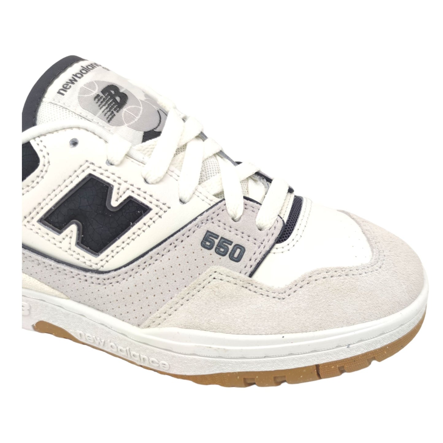 BB550 Damenschuhe Weiß/Schwarz