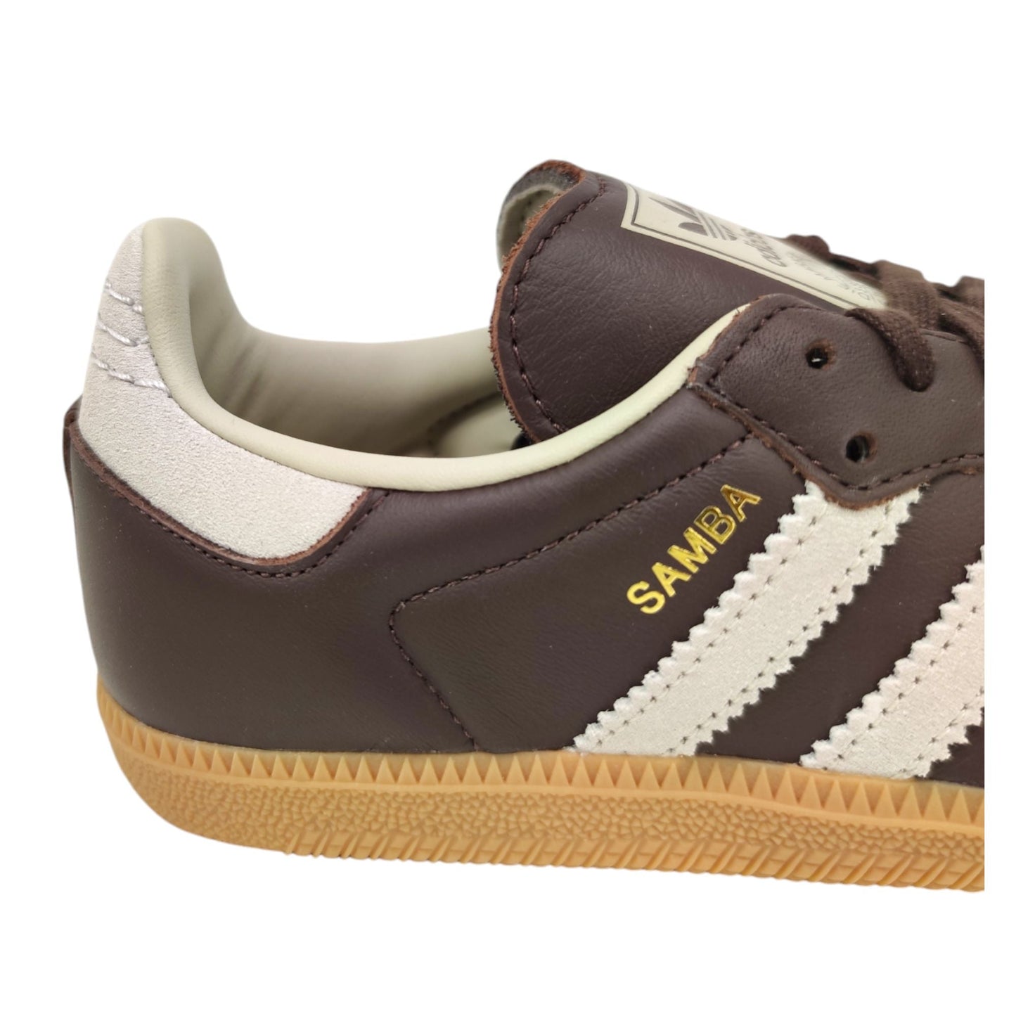 Samba OG Braun/Kittgrau/Goldene Metallschuhe