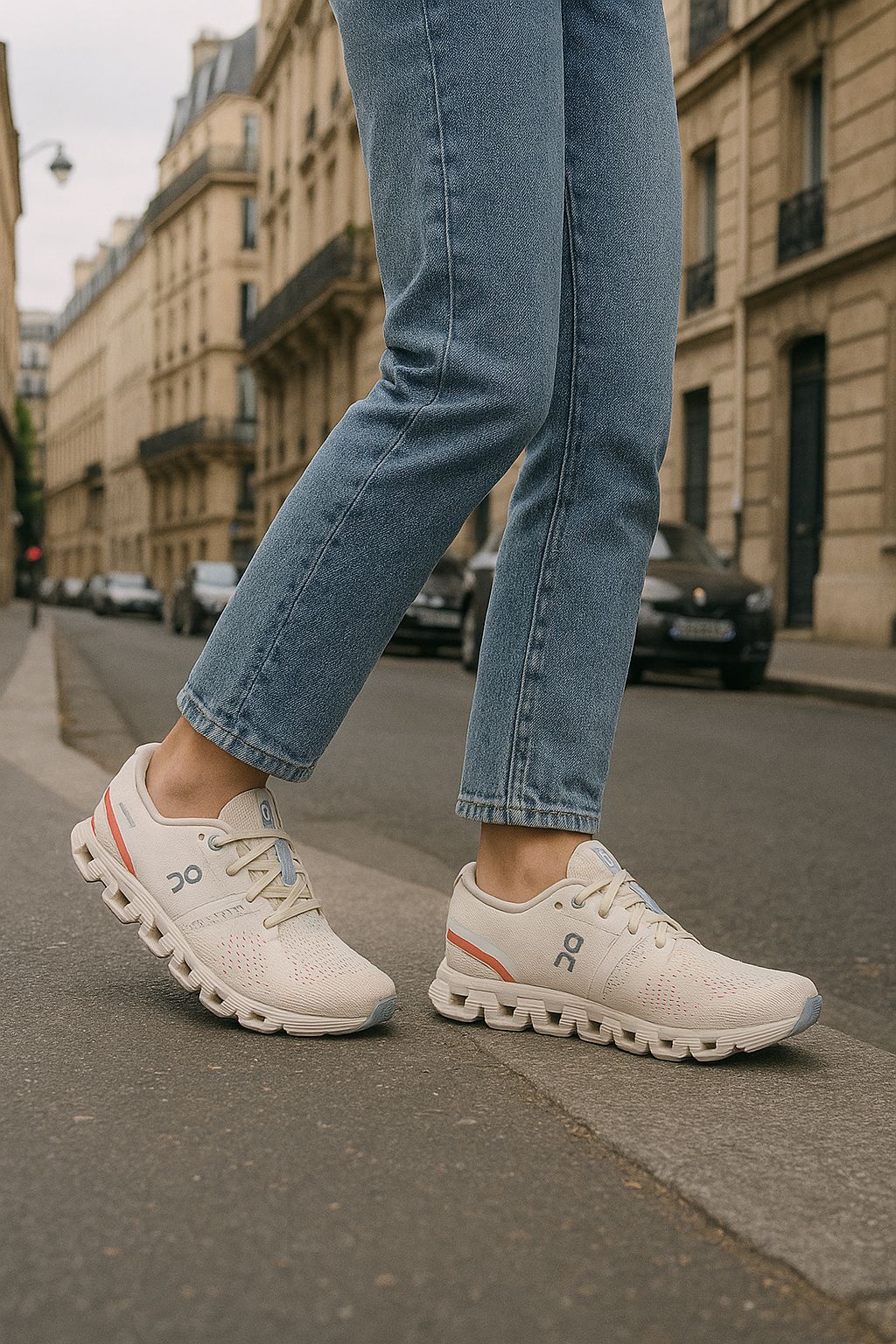 Cloud X4 Damenschuhe Elfenbein/Lachs
