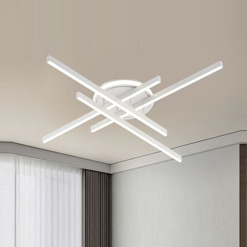 Moderne LED-Deckenleuchte, 45 Watt, Kronleuchter, warmweiß (3000 K)