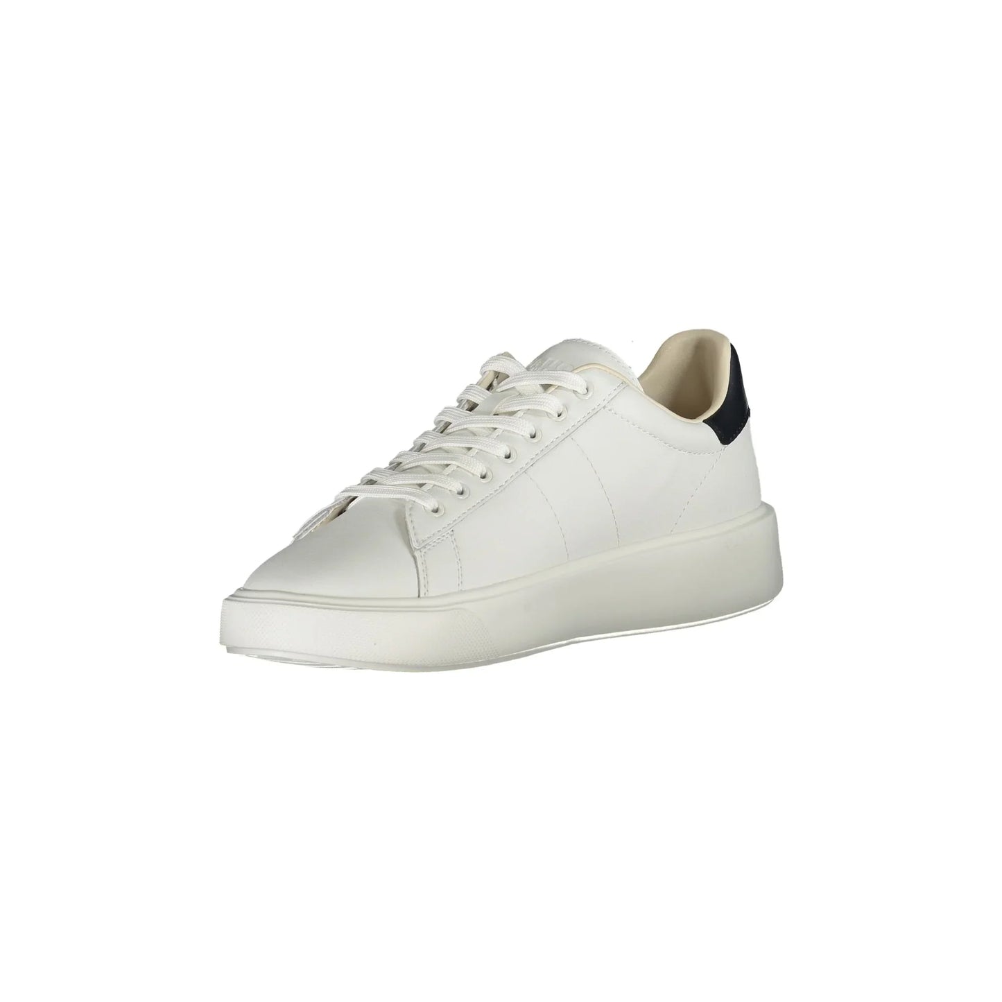 BLAUER Herren-Sneaker in Weiß mit blauen Details und Logo