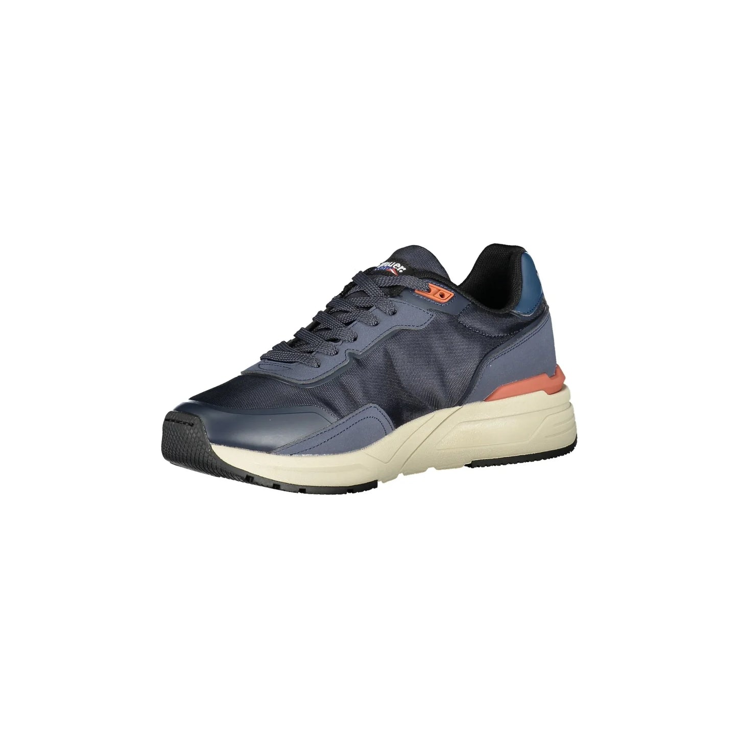 BLAUER Herren-Sneaker in Blau mit kontrastierenden Details
