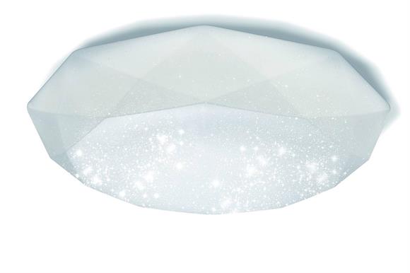 10W LED Ceiling Light Diamond Shape Starry Sky Effect Glitter Chandelier 