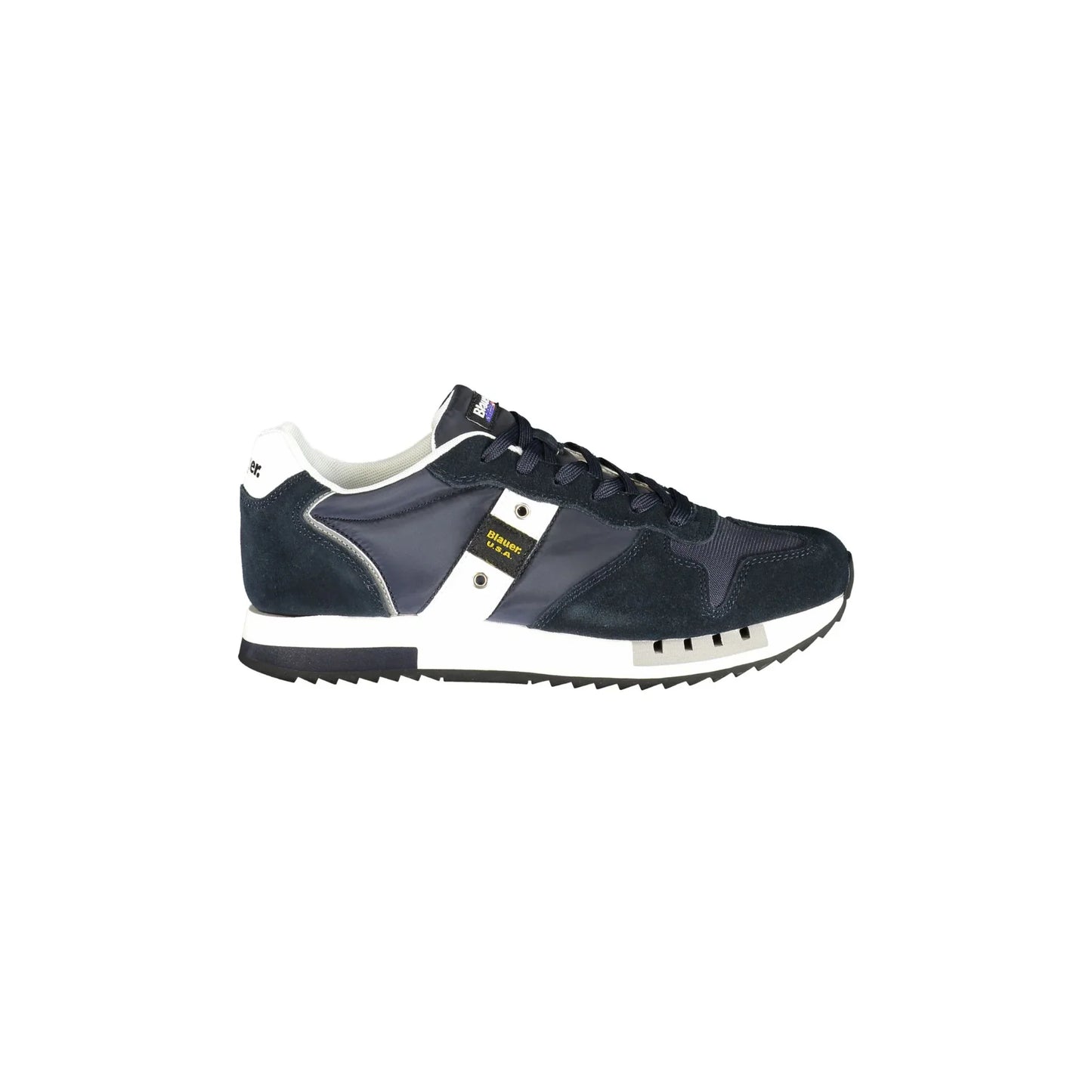 BLAUER Scarpe Sportive Uomo Blu con Lacci a Contrasto