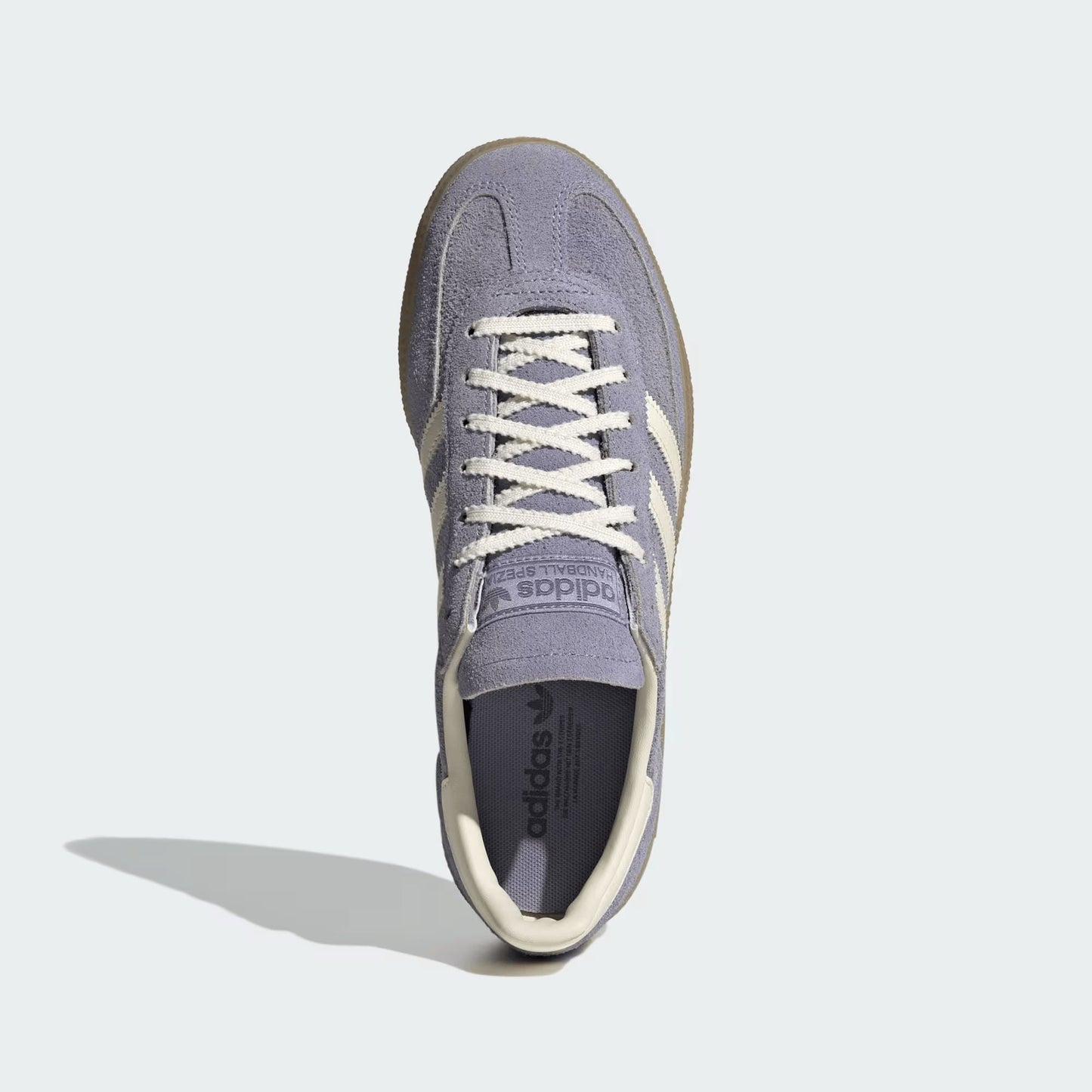 Handball Spezial Damenschuhe Silberviolett/Cremeweiß/Gummi