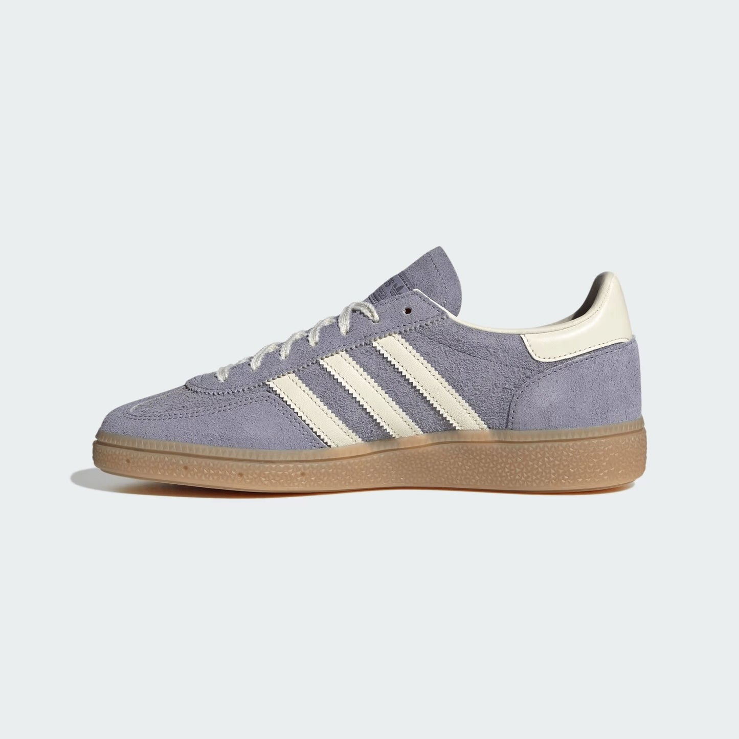 Handball Spezial Damenschuhe Silberviolett/Cremeweiß/Gummi