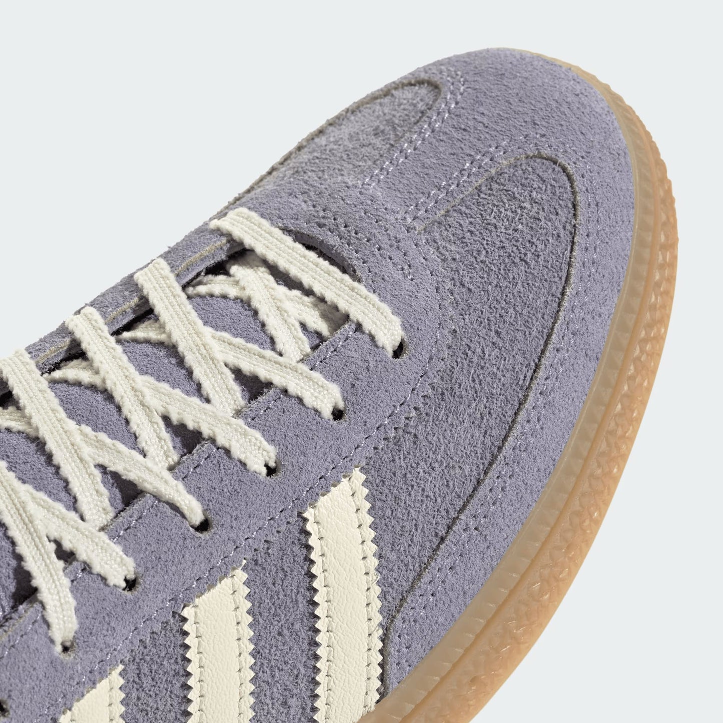 Handball Spezial Damenschuhe Silberviolett/Cremeweiß/Gummi