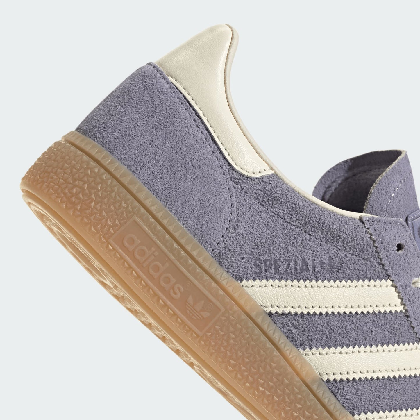 Handball Spezial Damenschuhe Silberviolett/Cremeweiß/Gummi