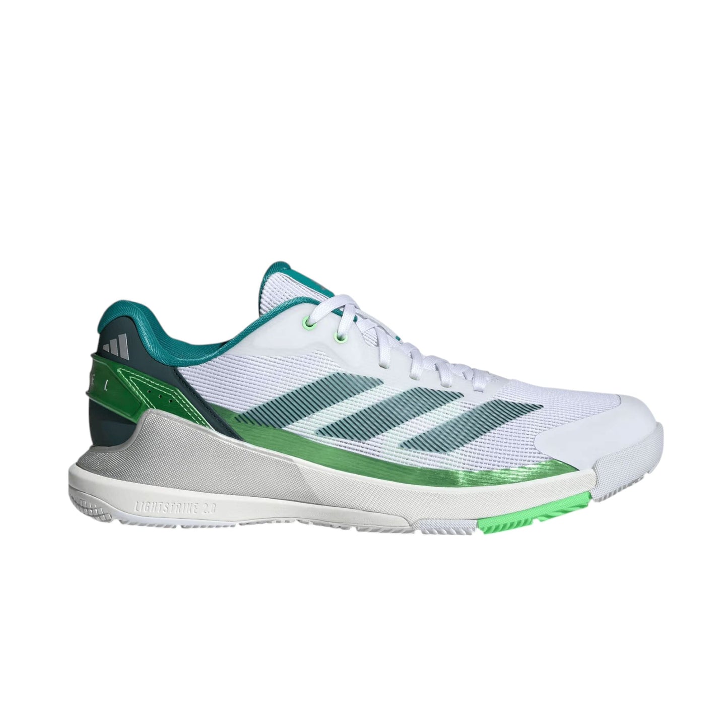 Crazyquick LS Padel Herren-Padelschuhe Cloud White/Aurora Ivy/Lime Burst