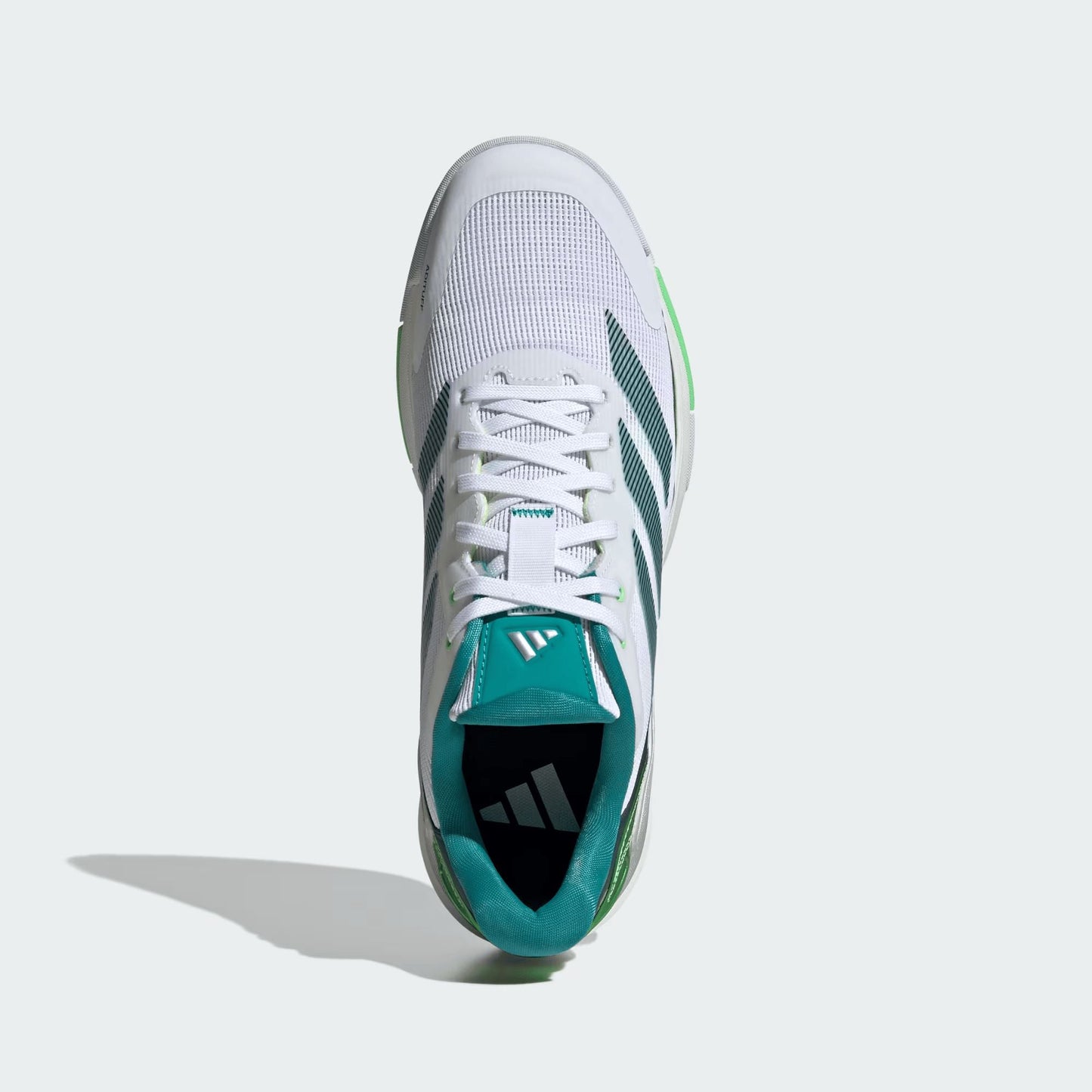 Crazyquick LS Padel Herren-Padelschuhe Cloud White/Aurora Ivy/Lime Burst