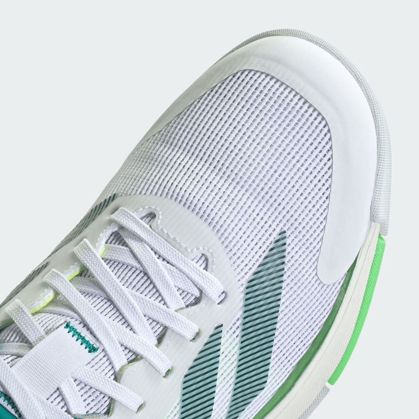 Crazyquick LS Padel Herren-Padelschuhe Cloud White/Aurora Ivy/Lime Burst