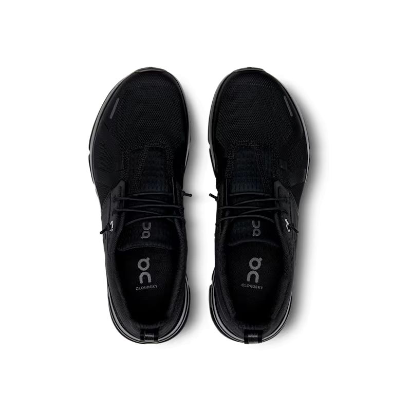 Cloud Sky Junior All Black Shoes