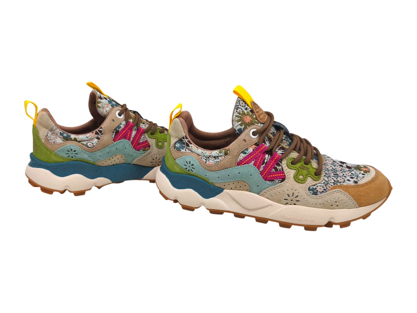 Yamano 3 Jacquard Damenschuhe Creme/Beige/Orange