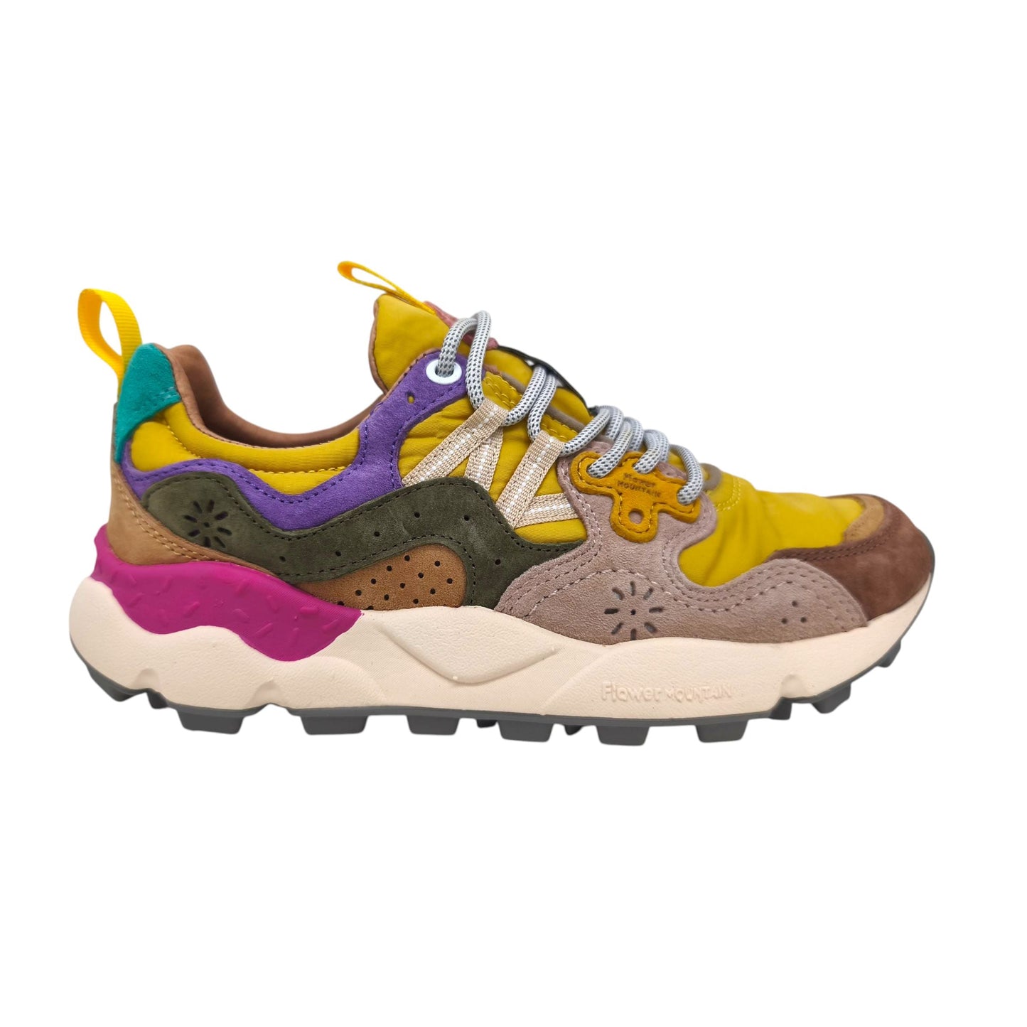 Yamano 3 Women's Shoes Brown/Grey/Mustard