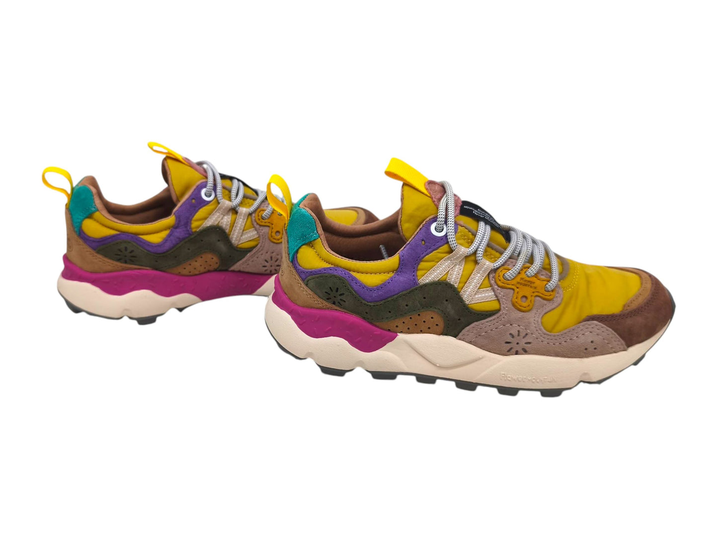 Yamano 3 Women's Shoes Brown/Grey/Mustard