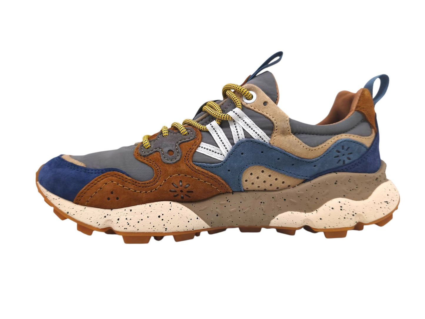 Yamano 3 Herrenschuhe Braun/Dunkelpetrol/Hellblau