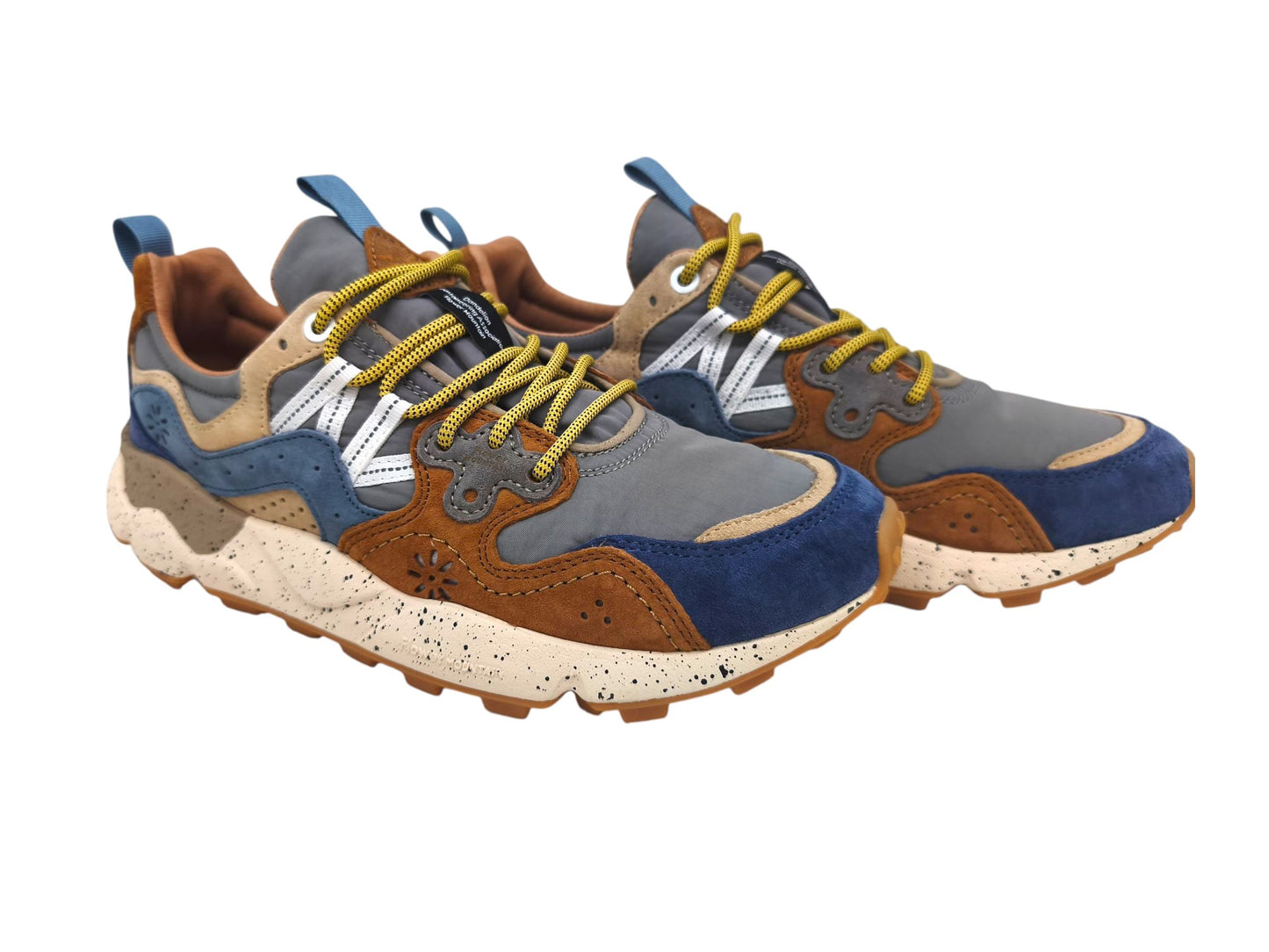 Yamano 3 Herrenschuhe Braun/Dunkelpetrol/Hellblau