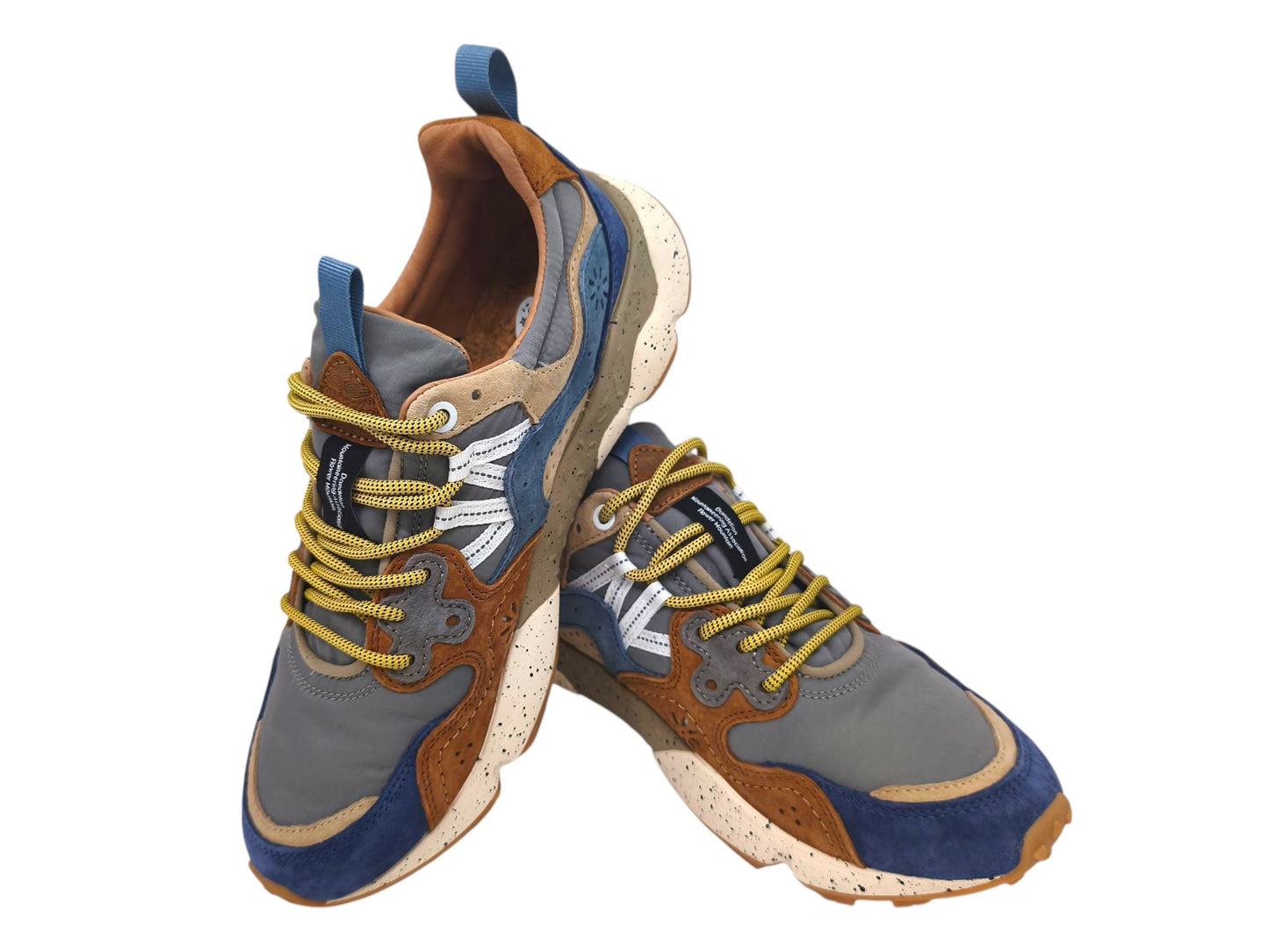Yamano 3 Herrenschuhe Braun/Dunkelpetrol/Hellblau
