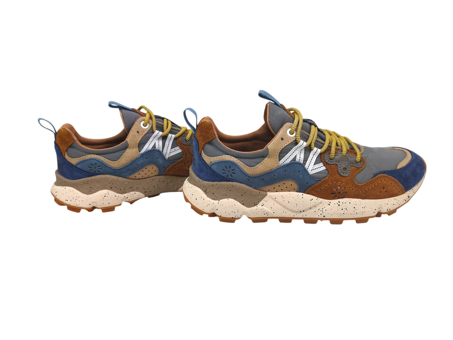 Yamano 3 Herrenschuhe Braun/Dunkelpetrol/Hellblau