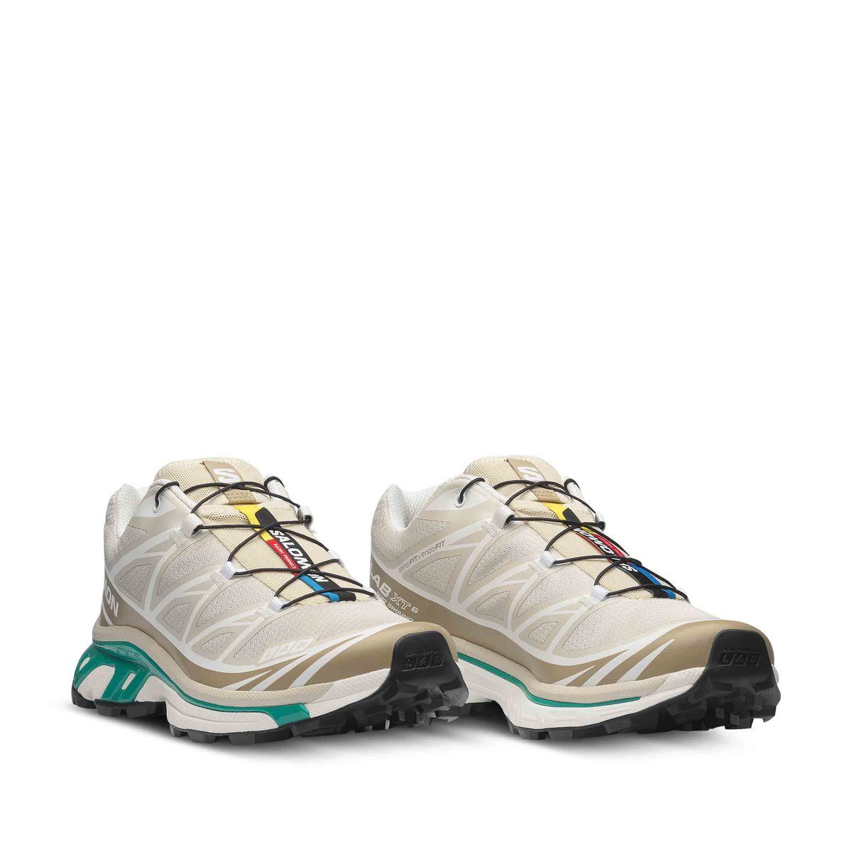 XT-6 Damenschuhe Rainy Day/Chinchilla/Dynasty Green