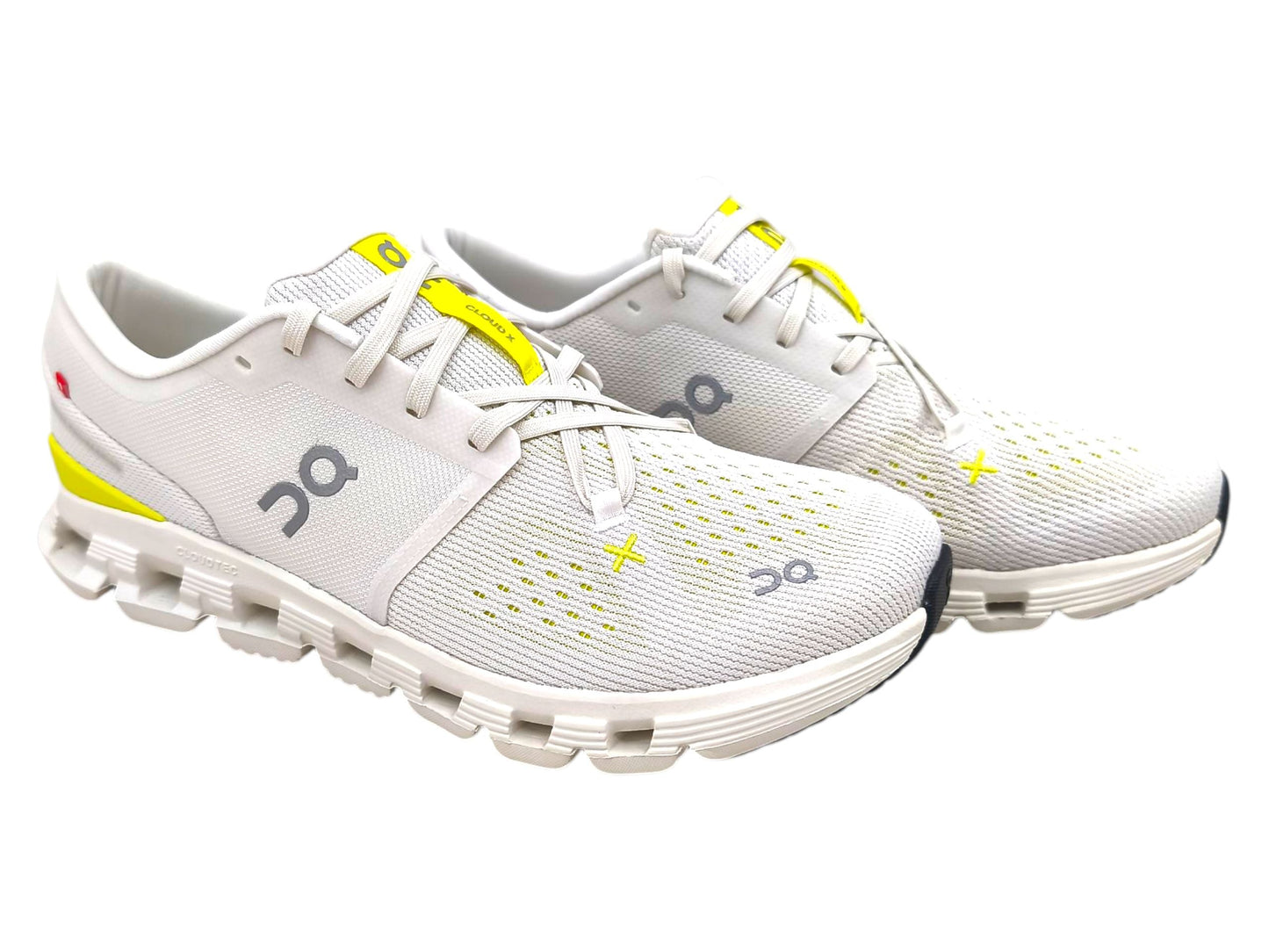 Men's Cloud X4 Shoes Ivory/Lime