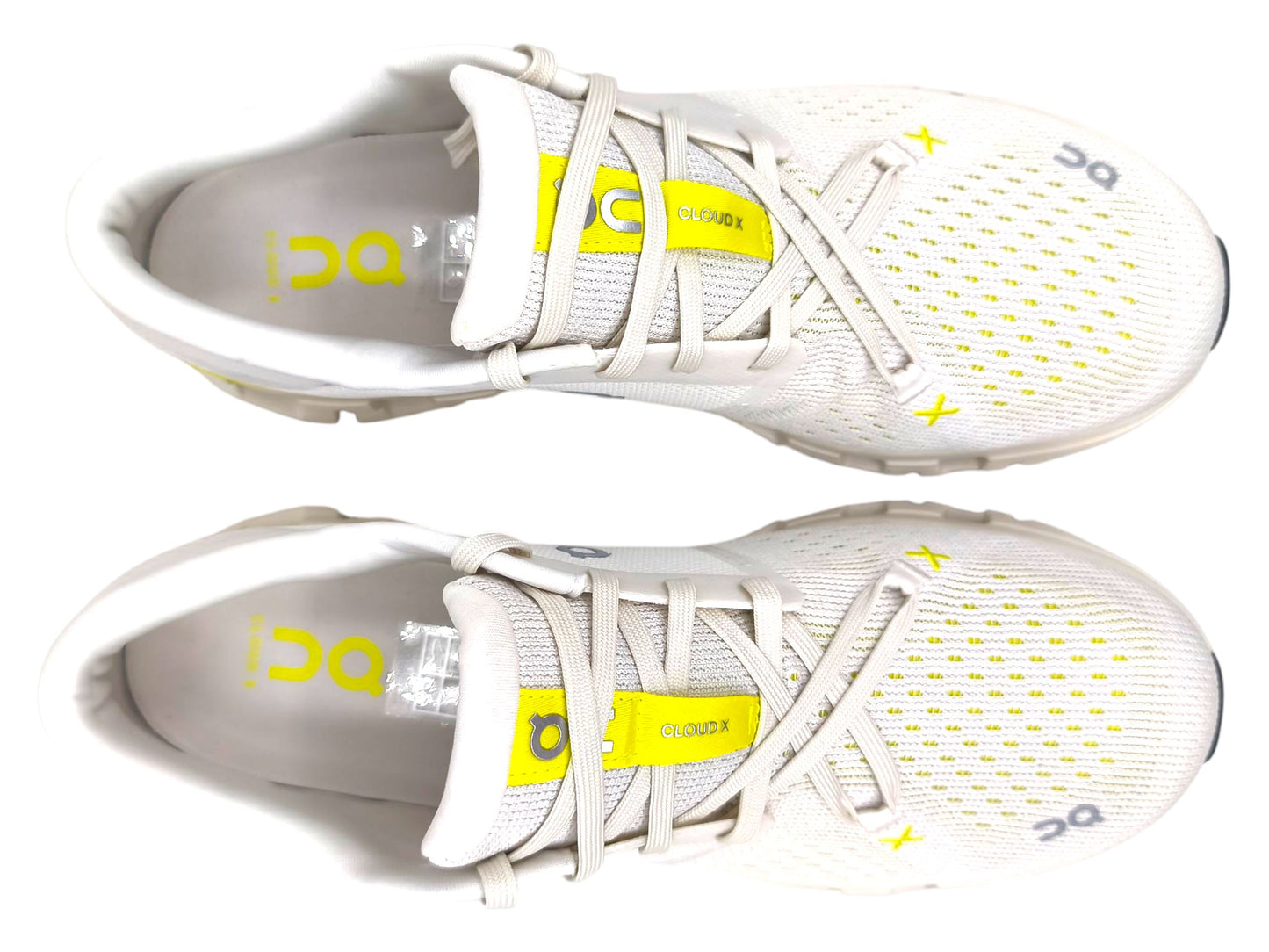 Men's Cloud X4 Shoes Ivory/Lime
