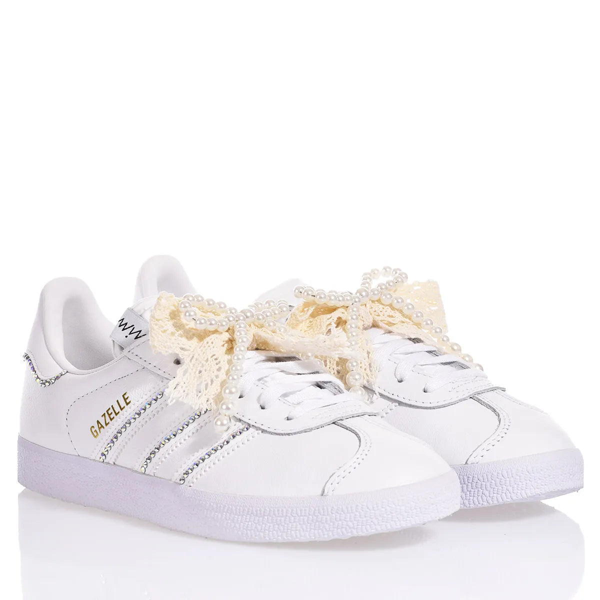 Adidas Gazelle Weiß Glam