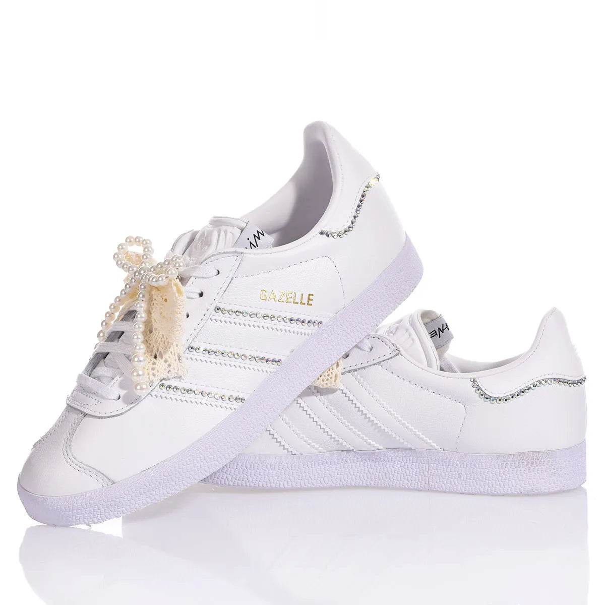 Adidas Gazelle Weiß Glam