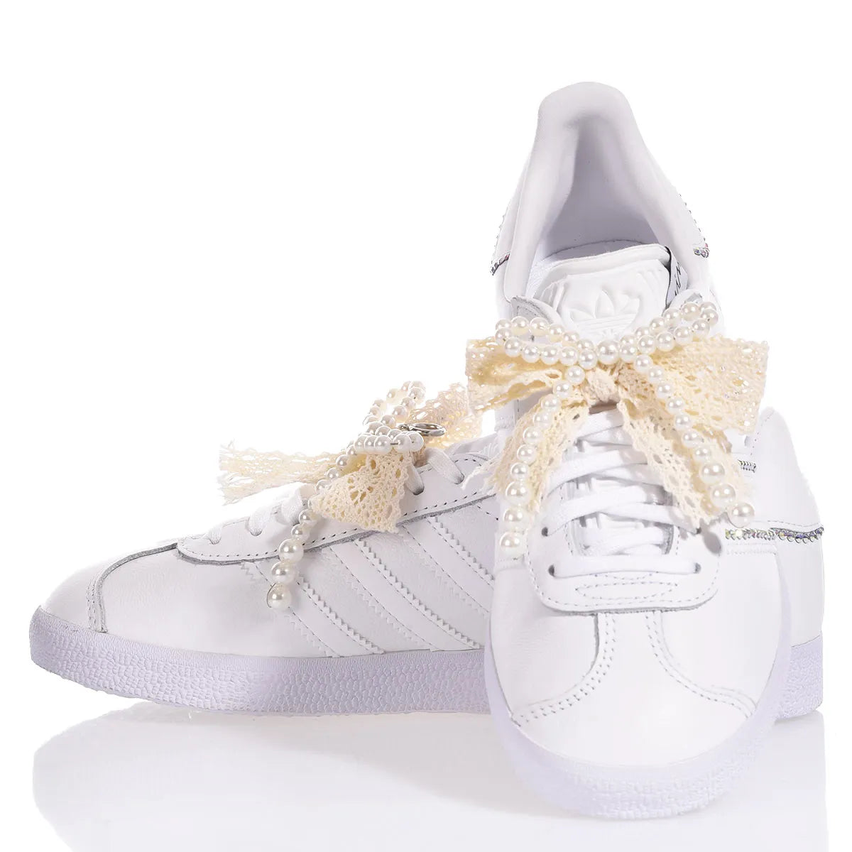 Adidas Gazelle Weiß Glam
