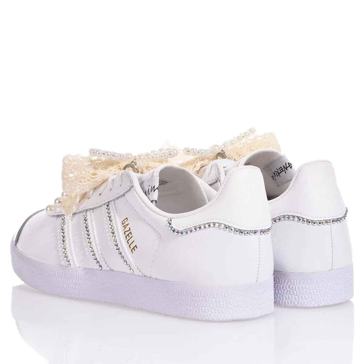 Adidas Gazelle Weiß Glam