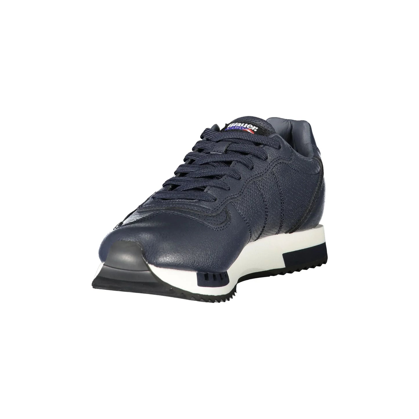 BLAUER Herren-Sneaker in Blau mit Schnürsenkeln und kontrastierenden Details