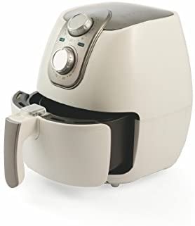 Kooper Ariosa Heißluftfritteuse 1500 W 2,8 l Antihaftbeschichtung, Verbrühungsschutz, Weiß