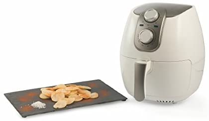 Kooper Ariosa Heißluftfritteuse 1500 W 2,8 l Antihaftbeschichtung, Verbrühungsschutz, Weiß
