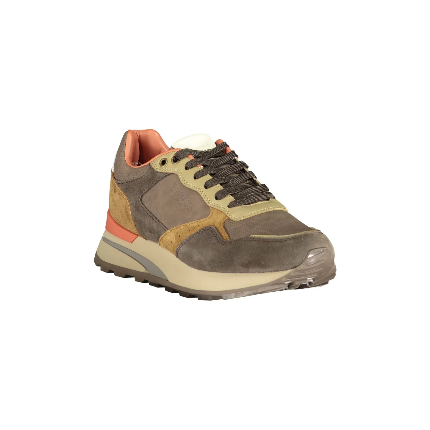 BLAUER Herren-Sneaker in Braun mit herausnehmbarer Innensohle und Logo