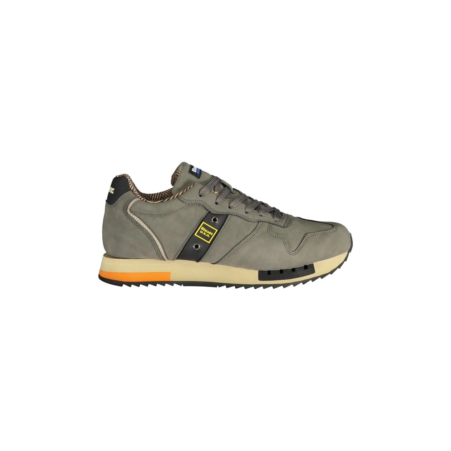 BLAUER Herren-Sportschuhe, grau, mit Schnürung und herausnehmbarer Innensohle