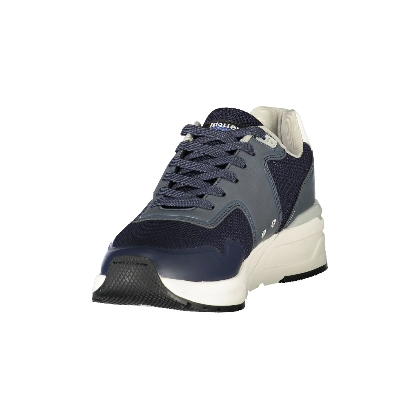 BLAUER Herren-Sneaker in Blau mit Schnürsenkeln und kontrastierenden Details