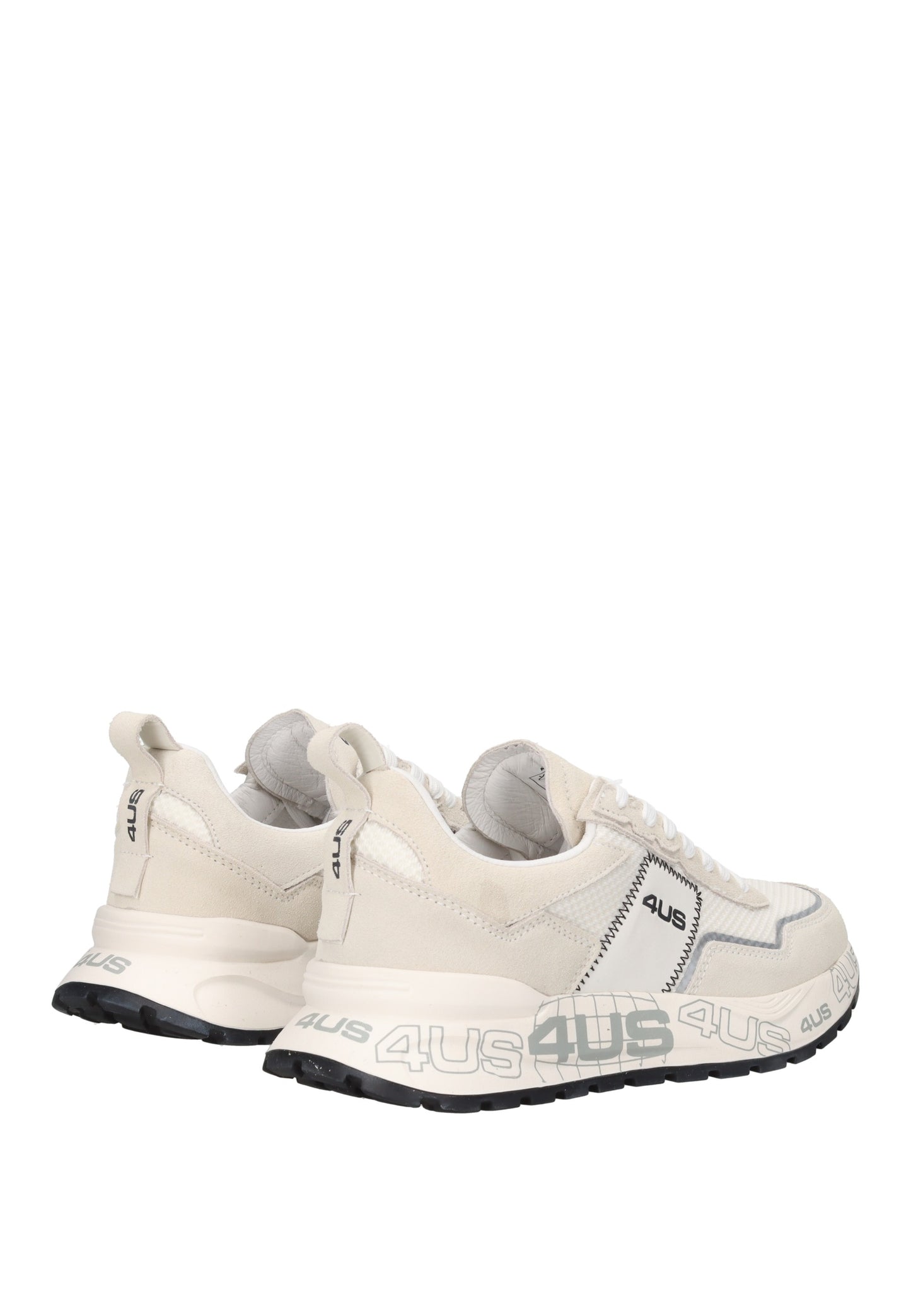 4US-13 sneaker PACIOTTI 4US, sneaker Olanda in camoscio e tessuto, con fondo gomma e chiusura con lacci.