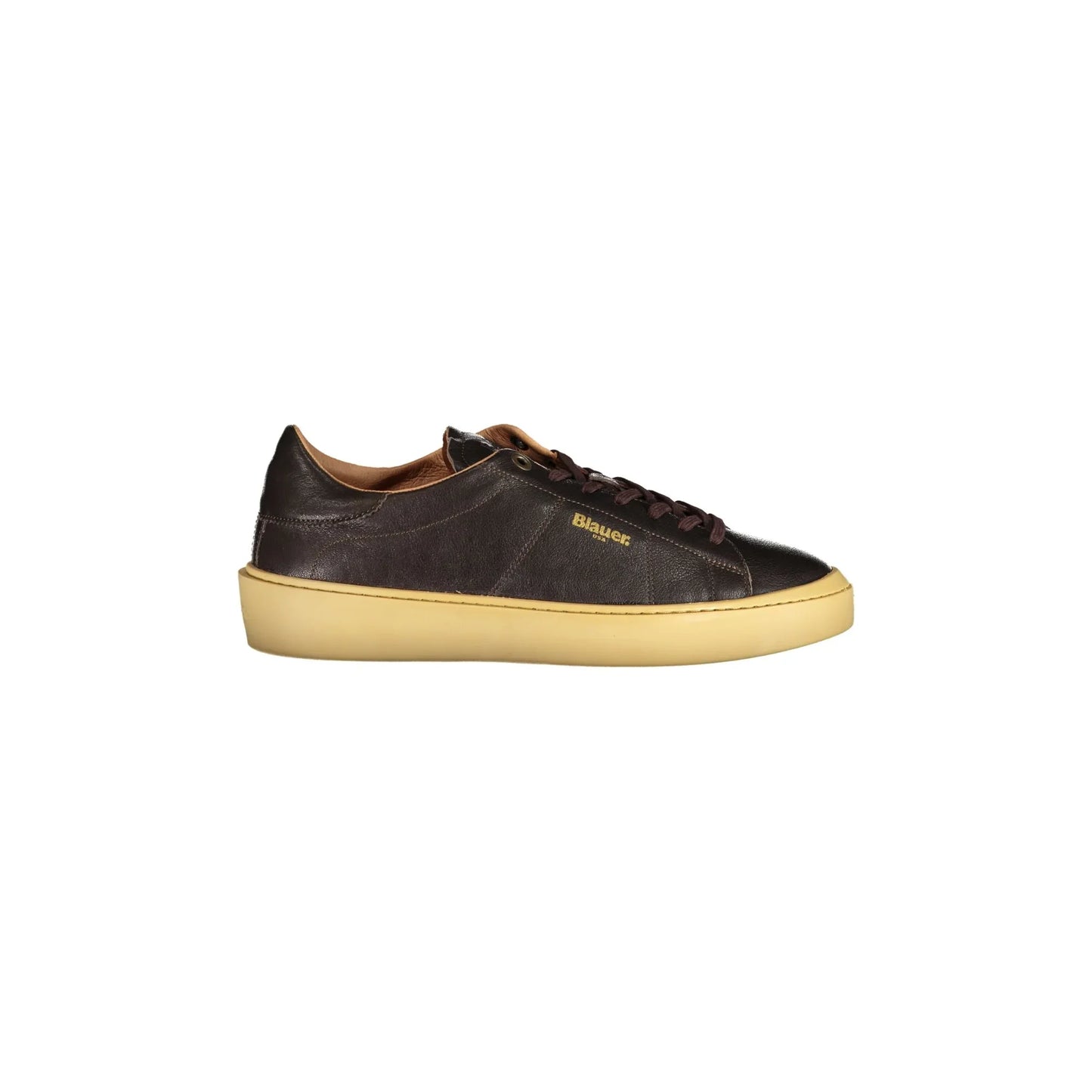 BLAUER Herren-Sportschuhe in Braun mit kontrastierenden Details