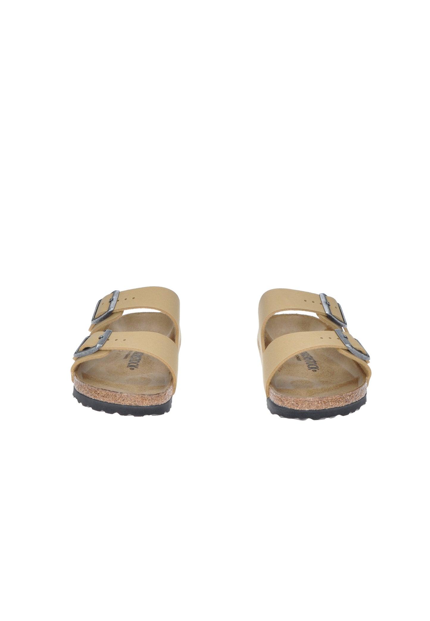 1029151 Sandalo BIRKENSTOCK Arizona BS in Birko Flor con due cinturini regolabili e suola in EVA.