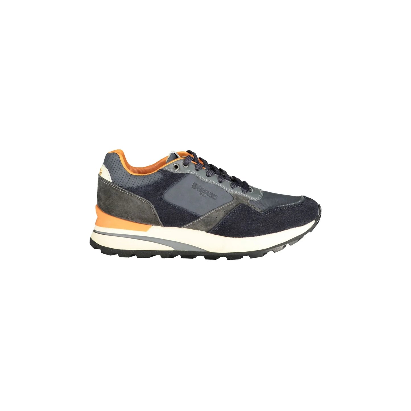 BLAUER Scarpe Sportive Uomo Blu con Plantare Removibile