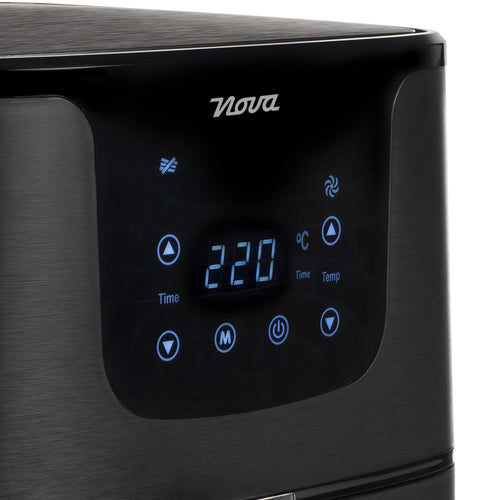 Princess Air Fryer Aerofryer XXL 5.2Lt Nova Digital 1700W Black