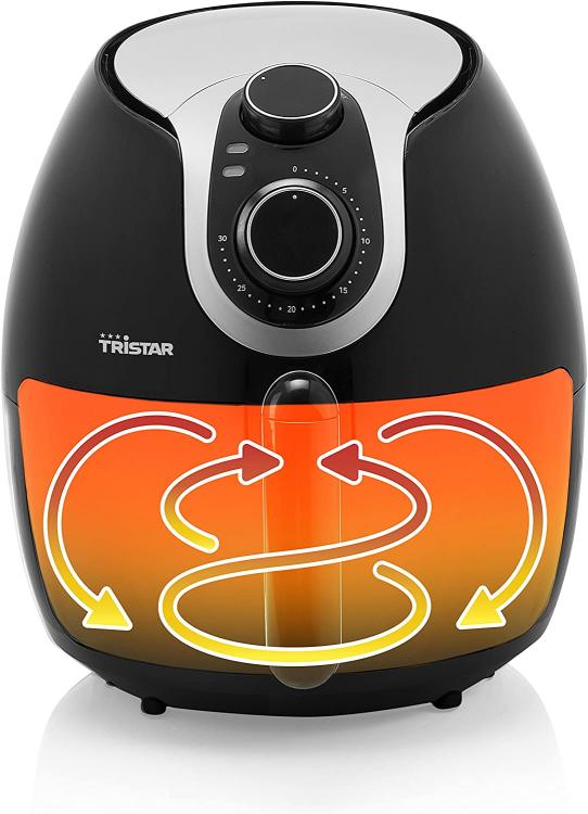 Tristar Air Fryer XXL 5.2L Non-Stick Fryer with Adjustable Thermostat