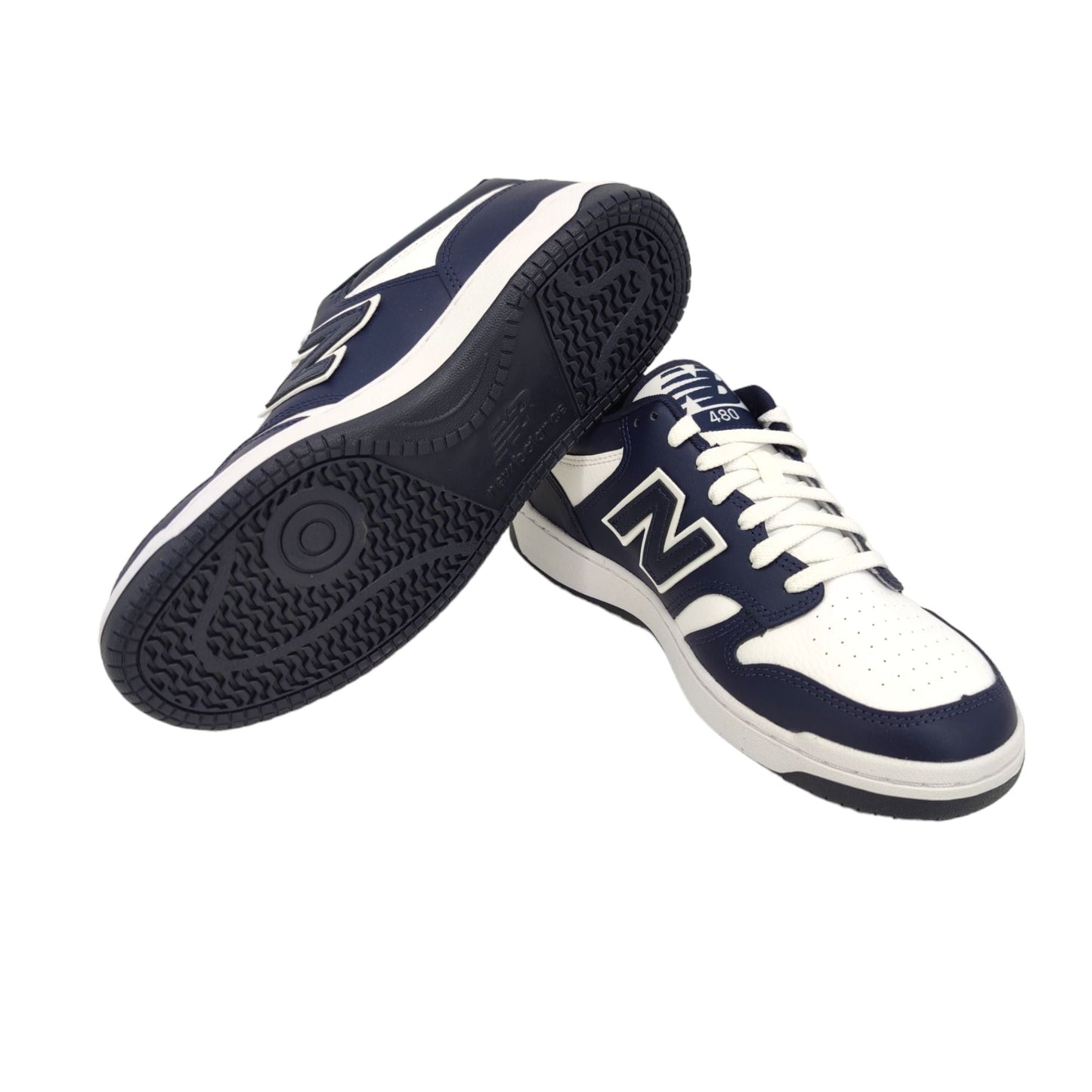 480 Men's Shoes White/Navy
