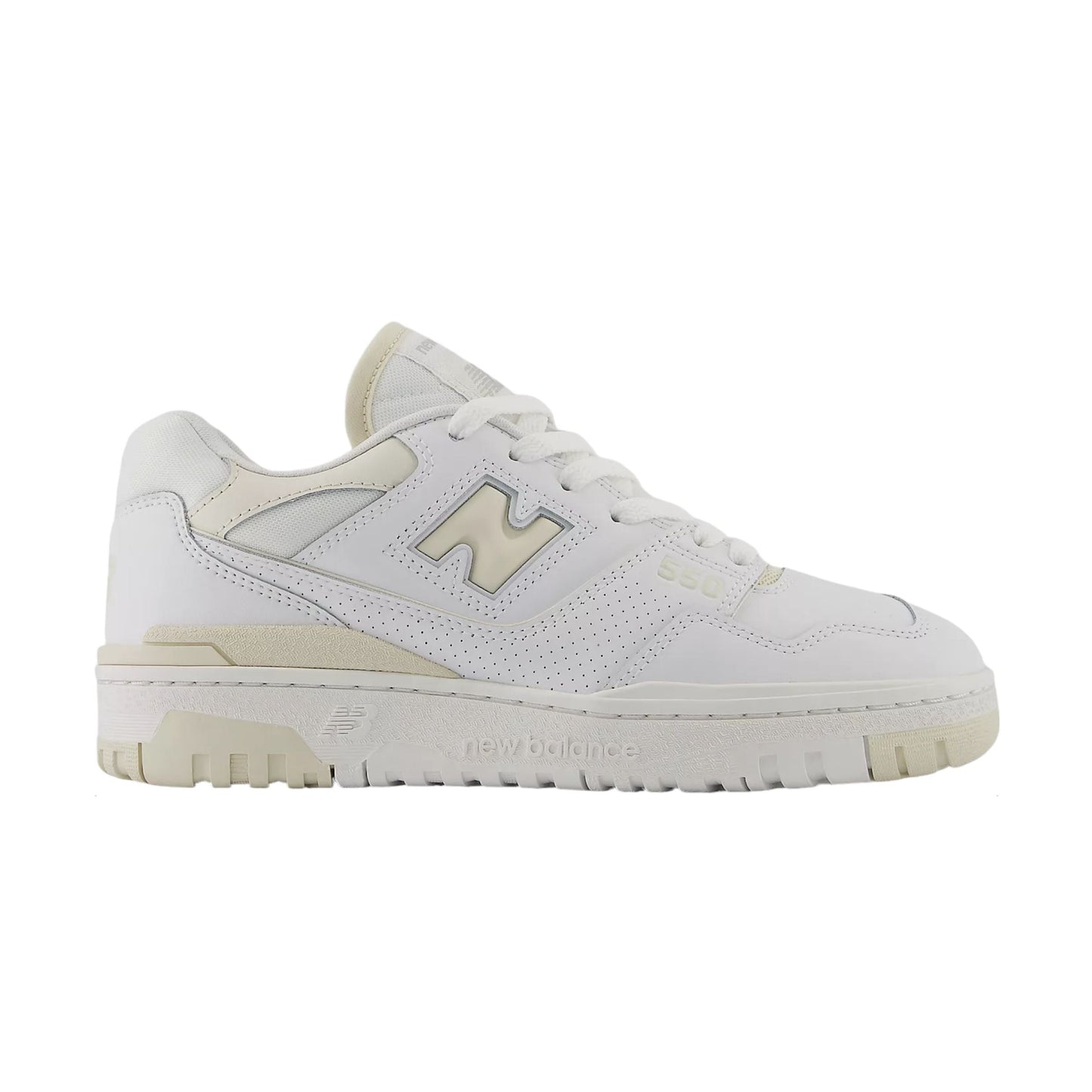 550 Damenschuhe Weiß/Leinen